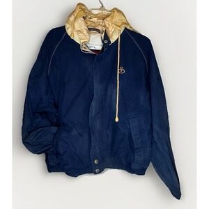 Regatta Sport Windbreaker Jacket Blue Men's Large Full Zip Long Sleeve Pockets